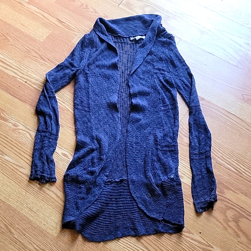Blue Roxy Cardigan